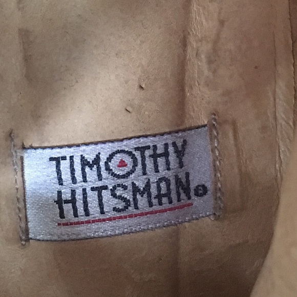 Timothy Hitsman Leather Gold Boots made in Spain - Picture 2 of 4