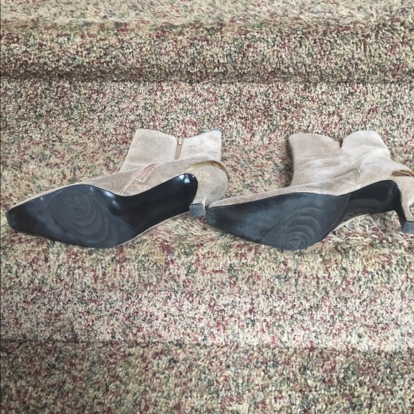 Timothy Hitsman Leather Gold Boots made in Spain - Picture 4 of 4