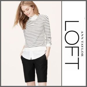 ️LOFT Julie fit walking short, 10" inseam