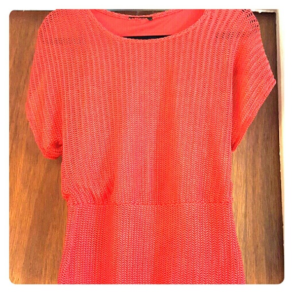 Salmon Short Slevee Shirt