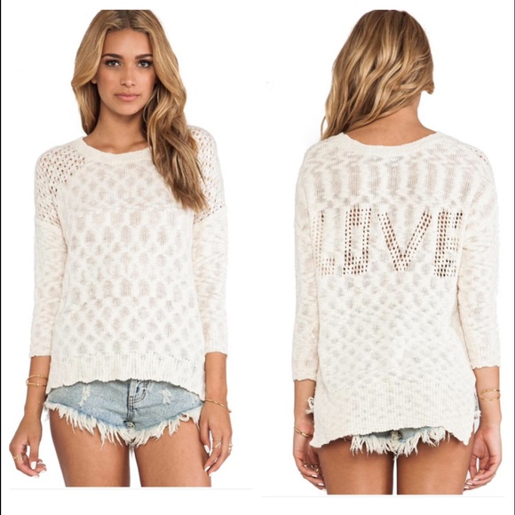 Feel the Piece Love Sweater