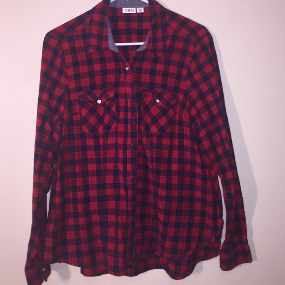 Classic red flannel