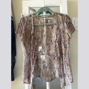 Urban Outfitters Kimchi Blue floral blouse