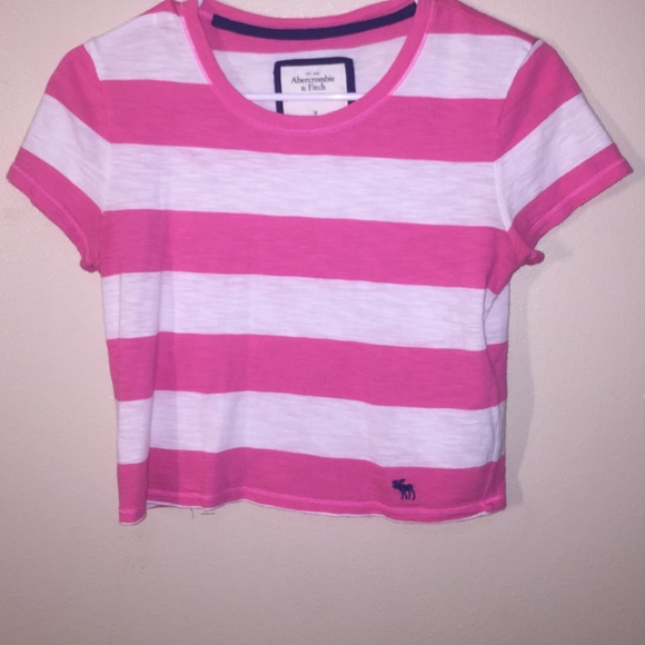 Pink crop top