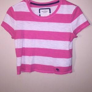 Pink crop top