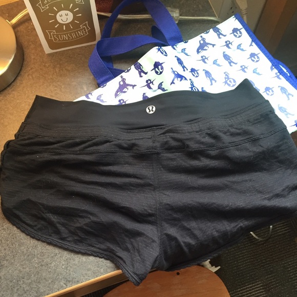 Lululemon running shorts