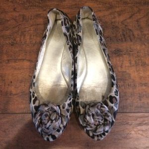 Size 10 Coach leopard print shoes!