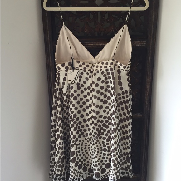 Milly New York Polka Dot strappy mini dress size 8 - Picture 2 of 3