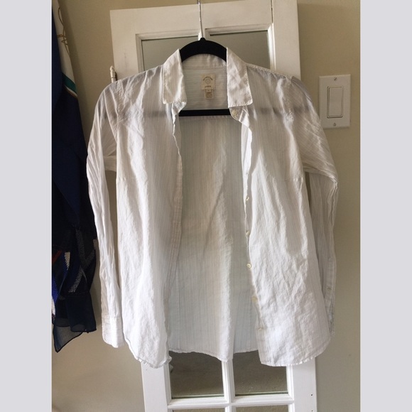 J. Crew striped button down