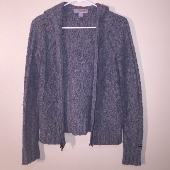 Knit hoddie