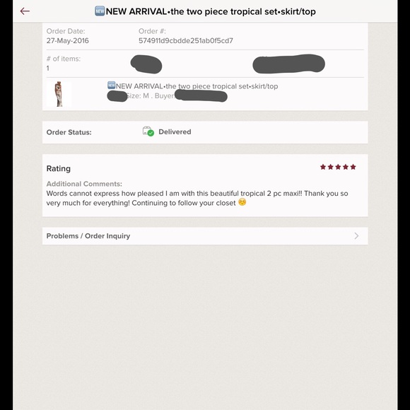 🆕⚡️SALE! 2-Piece Tropical Set • runs small - Picture 3 of 4