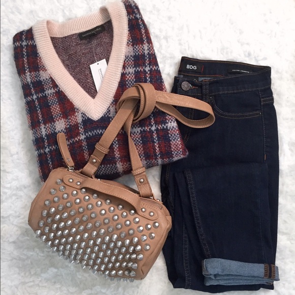 Banana Republic Plaid Sweater - New with tags!