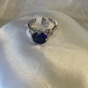 Ring with a Blue stone