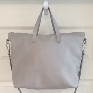 Madewell The Transport Satchel in Fog