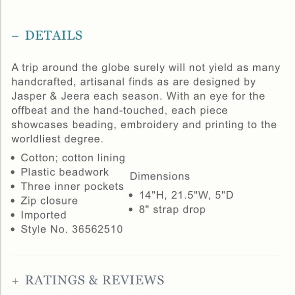 NWT Anthropologie Pacifica Tote By Jasper Jeera - Picture 4 of 4