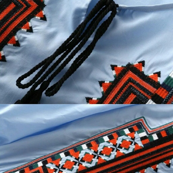 Boho Embroidered Dress - Picture 4 of 4