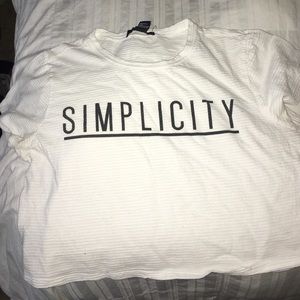 Simplicity Crop Top