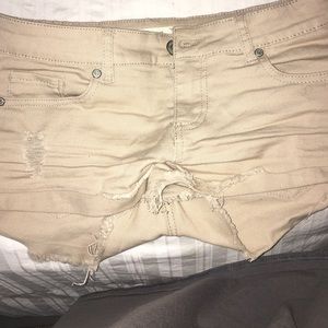 Tan Shorts