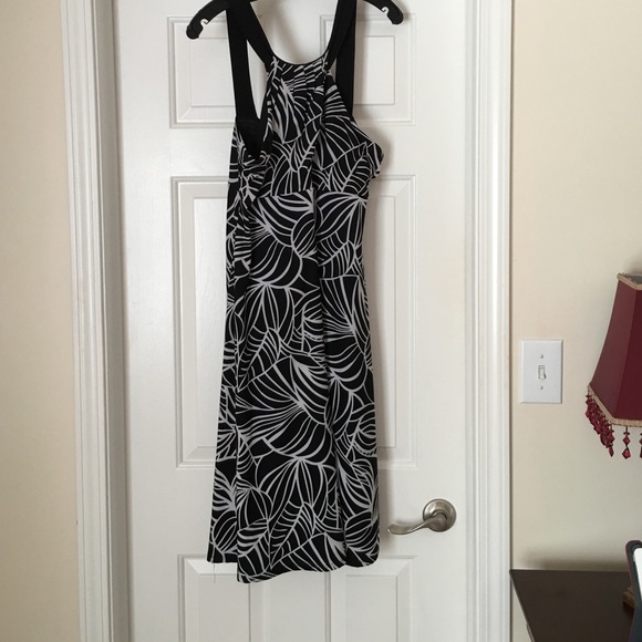 Yes, another black and white dress!!