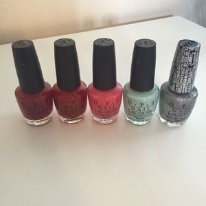 5 OPI Nail Polishes