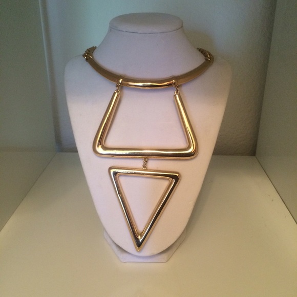 Gold Geometric Necklace