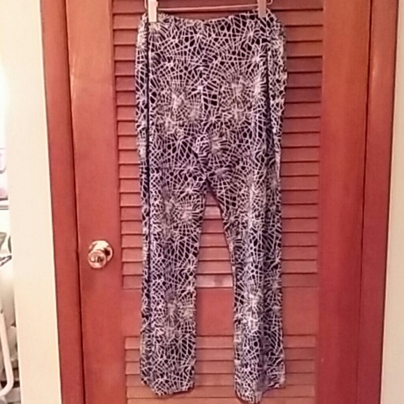 Diane Von Furstenberg 100% Silk Pants, Sz 8 #247 - Picture 4 of 4