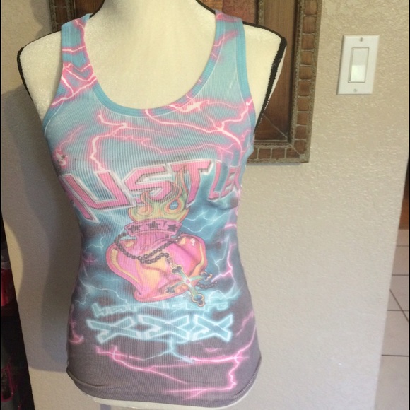 Hustler Tops - "New" Original Hustler tank top