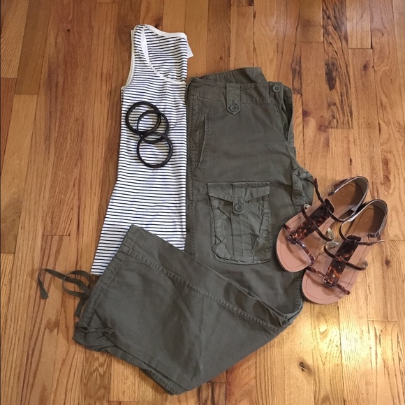 SALE 00 Boyfriend army cargo pants
