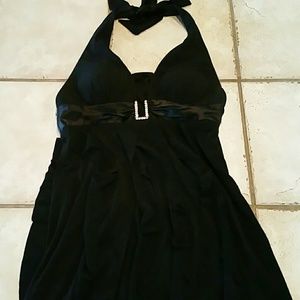Black salsa-esque dress.