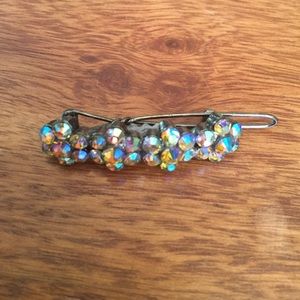 Swarovski crystal barrette