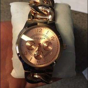 Rose Gold Watch