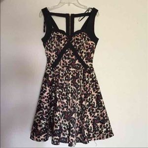 XOXO Leopard Swing Dress