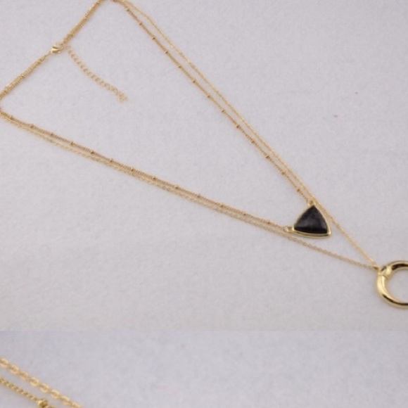 💟Light Pink Marbled Necklace💟 - Picture 2 of 2