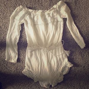 White romper