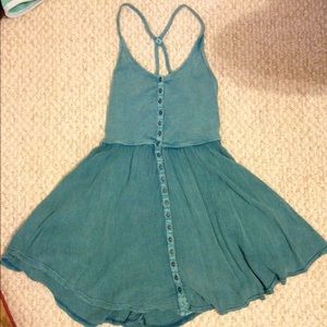 Teal dress