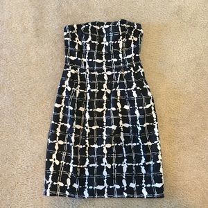 Express strapless dress