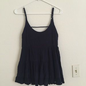Navy blue dress