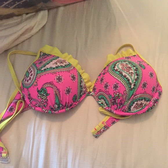 Push up bathing suit top