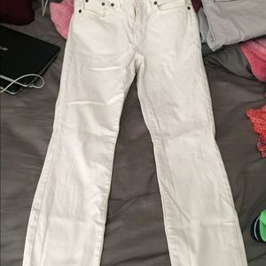 J.crew off white jeans