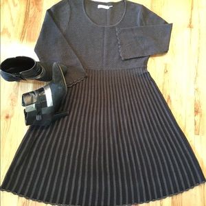 Calvin Klein sweater dress.