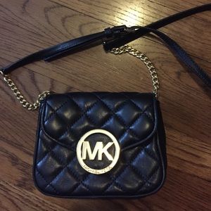 Black Michael Kors cross body bag