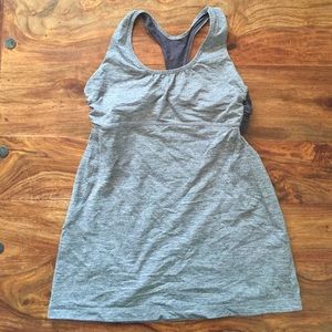 Grey Lululemon Athletica tank size 10