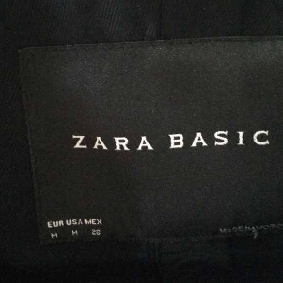 ZARA BASIC gray coat - Picture 2 of 4