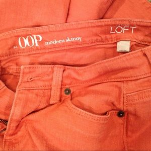 LOFT skinny jeans