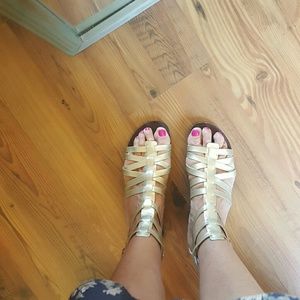 "Brash" bran new gladiator sandals