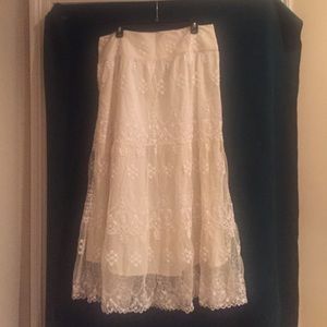 Boho Lace Skirt