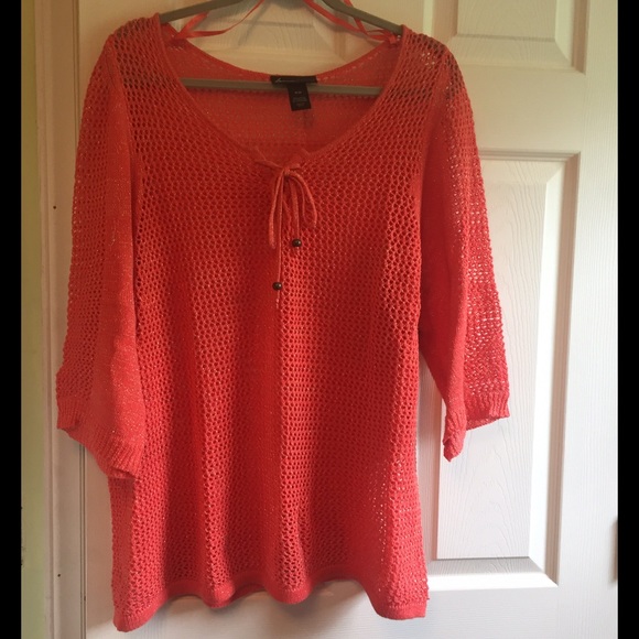 Spring/Summer Front Tie Sweater