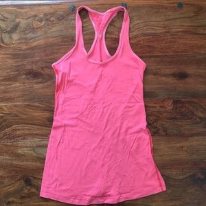 Hot pink Lululemon tank