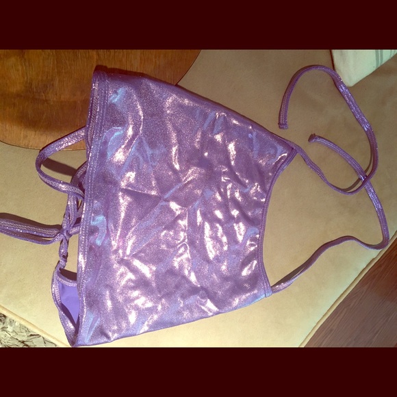 American apparel sparkle halter