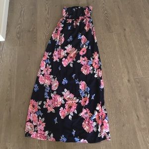 Floral Maxi Maternity Dress